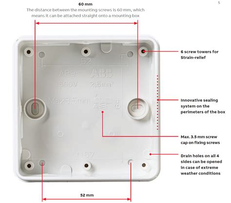 data cable junction box|surface mounted junction box.